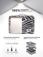 Чехол для ноутбука 14" и 15,6" (Зебра)