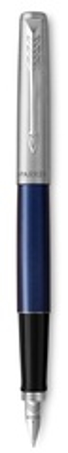 Подарочный набор: Ручка перьевая Parker Jotter Royal Blue CT, Mblue и Ежедневник недатированный, синий
