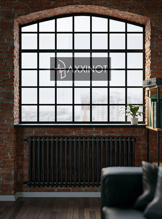 Axxinot Sentir 2060 - двухтрубный трубчатый радиатор высотой 600 мм, боковое подключение