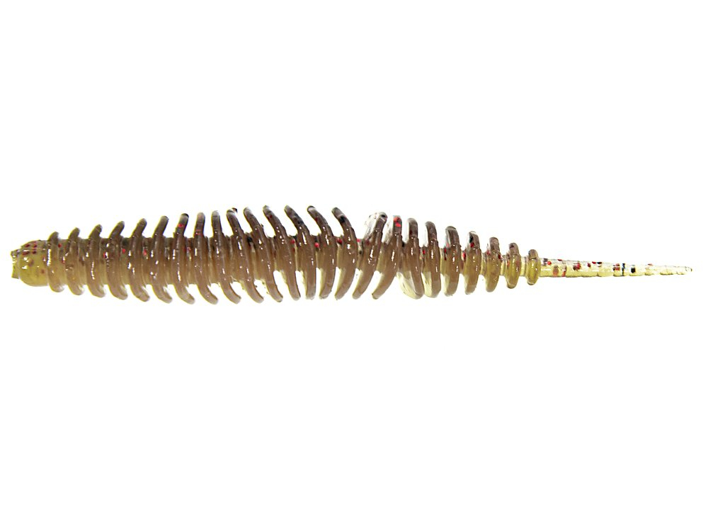 Слаги съедобные искусственные Lucky John TRICK ULTRAWORM 2in (50 мм), цвет T77, 9шт.
