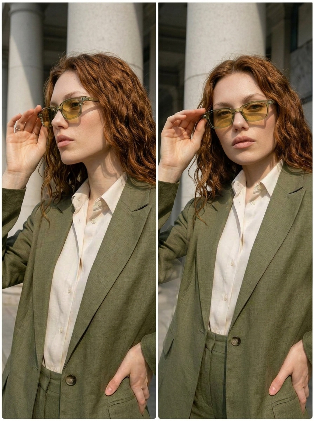 Солнцезащитные Очки Fog Green