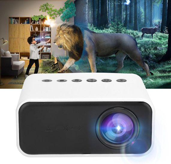 Proyektor \ Projector \ проектор Домашний кинотеатр YT500 white