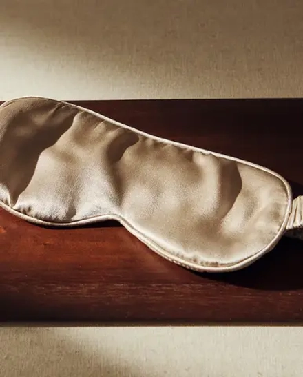 ZARA HOME МАСКА ДЛЯ СНА, СЕРО-КОРИЧНЕВЫЙ