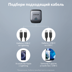 Сетевое зарядное устройство Anker PowerPort Nano II GaN 65 Вт