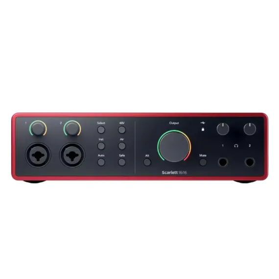 Focusrite Scarlett 16i16 4th Gen Red