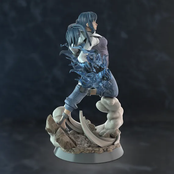 Hinata chakra Dragons - Naruto