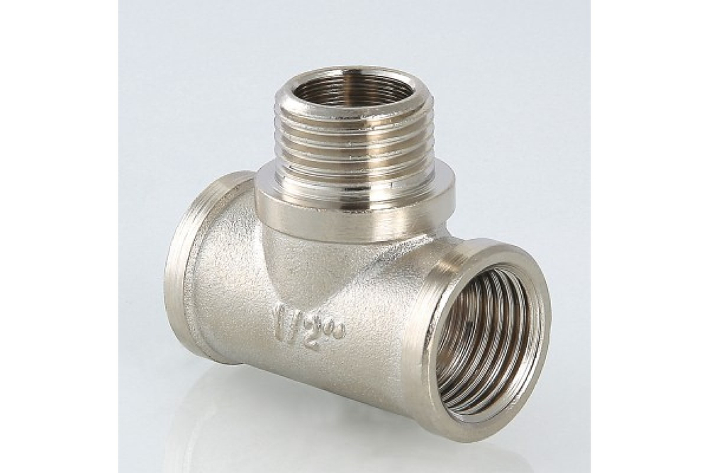 Тройник лат. 1/2"ВНВ VALTEC