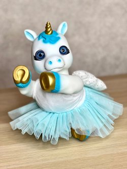 Игрушка мягконабивная 35см АниРеал Единорожка (60151)