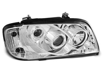 Передние фары Mercedes C W202 chrome