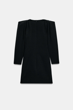 МИНИ-ПЛАТЬЕ С ПОДПЛЕЧНИКАМИ — ZARA