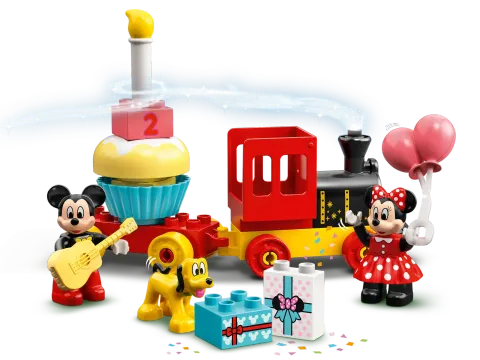 Конструктор LEGO Duplo 10941 Disney Праздничный поезд Микки и Минни