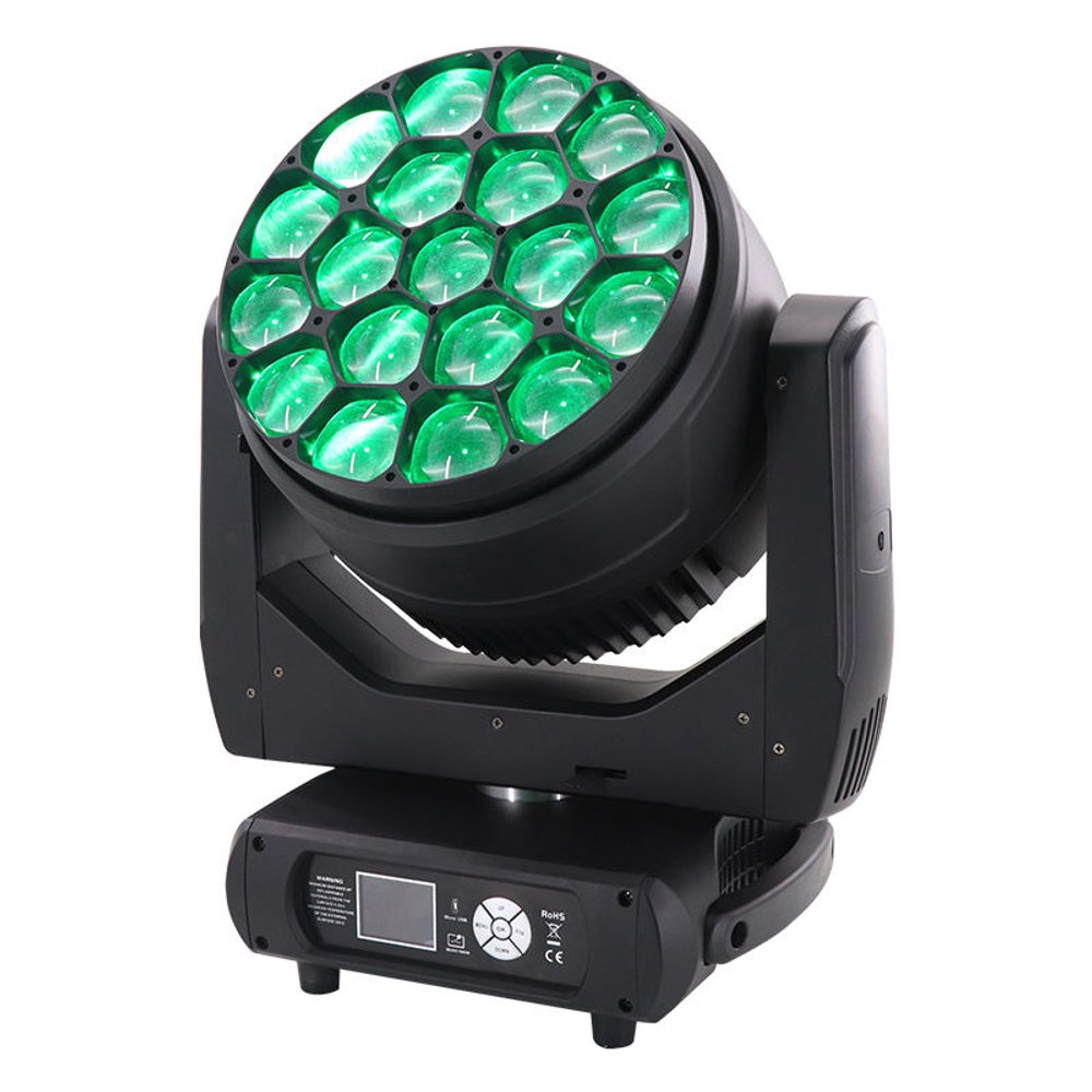 Wash B-EYE 1940 K15 — вращающаяся голова 19×40 Вт RGBW с зумом 6°–55°