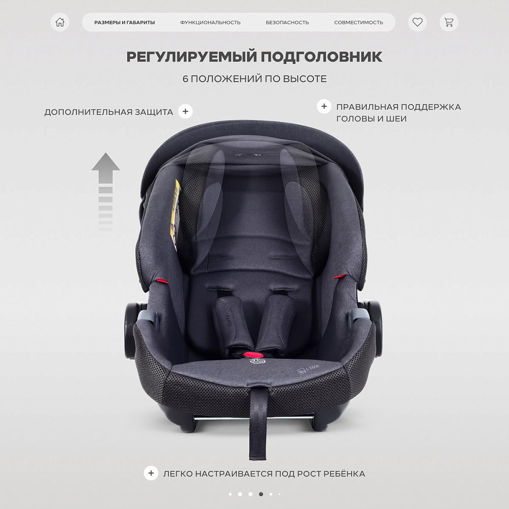 Детская коляска Rant Garda 3 в 1 с автокреслом Carry Pro Graphite Cacao