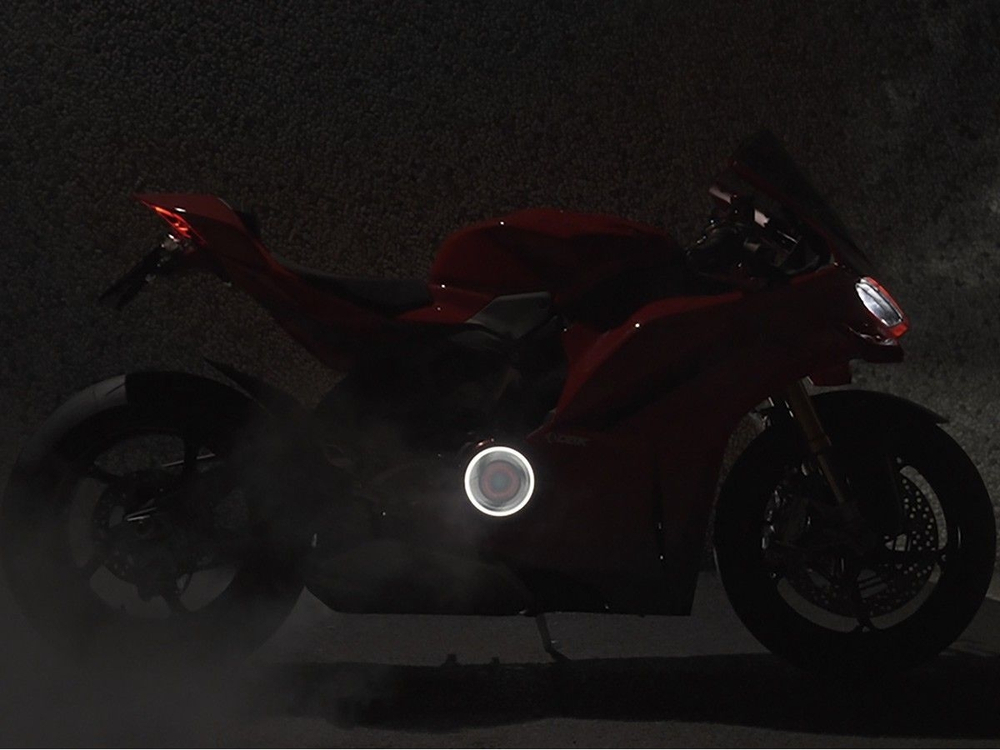 CCV4L01 DBK CLEAR CLUTCH COVER EVO LED (P V4, SF V4, MTS V4)