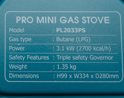 Газовая плита NaMilux PL2033PS