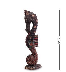 Decor and Gift 10-016 Фигурка «Морской конек» набор из трех 50,40,30 см (батик, о.Ява)