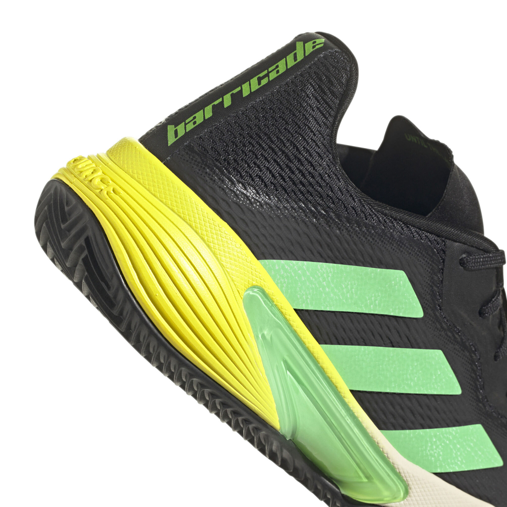 Мужские теннисные кроссовки adidas Barricade Clay Court Shoe Men - Black, Green