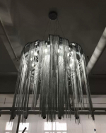 Pendant design lamp Volver by Terzani (Silver)