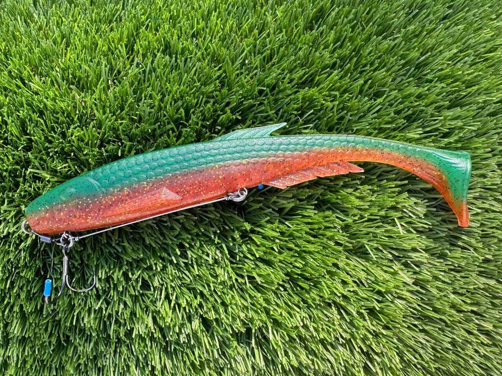 Силикон SnastiGood Kasper XXL 24 см со стингером (1 шт.)