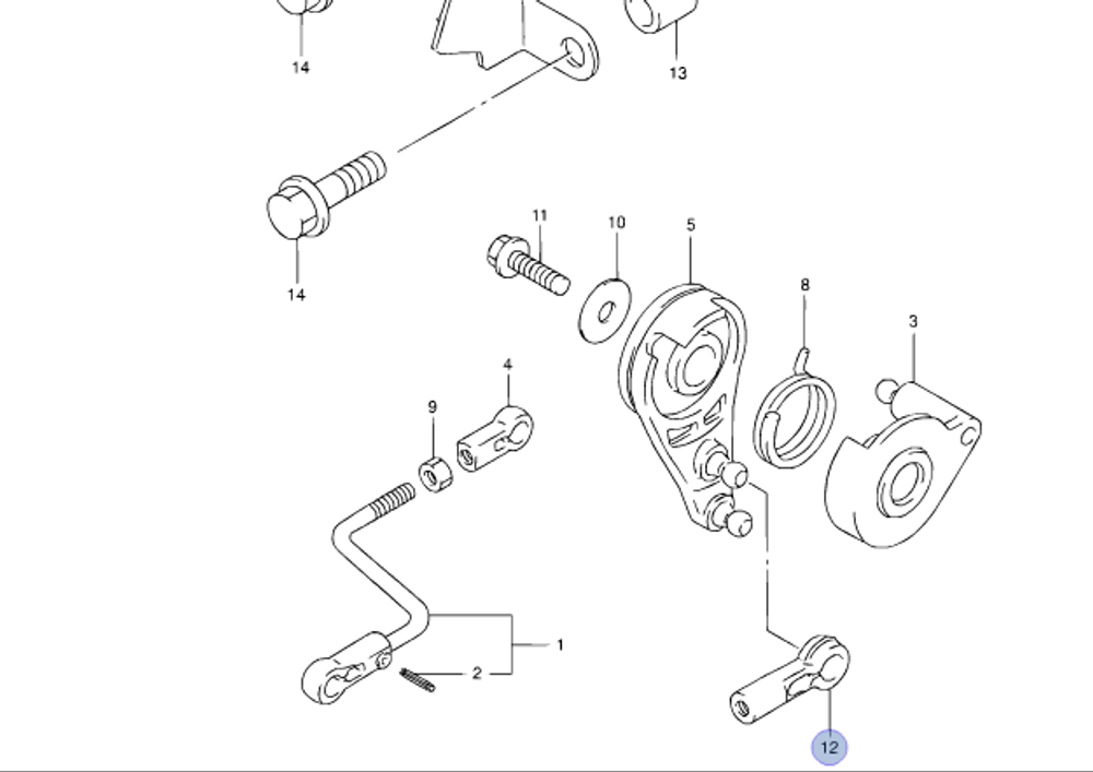 Коннектор Suzuki 67466-95200-000