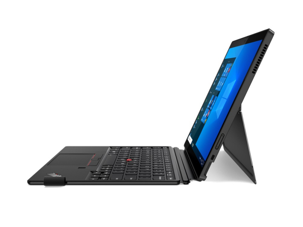 Ноутбук Lenovo ThinkPad X12 Detachable (20UW000PRT) 12.3"(1920x1080)IPS Cенсорный/ i5-1130G7(1.8ГГц)/ 16Гб/ 512Gb SSD/ Iris Xe Graphics/ нет DVD/ Win10 Pro/ Черный