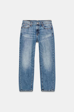 Z1975 УКОРОЧЕННЫЕ ДЖИНСЫ С СРЕДНЕЙ ЛИНИЕЙ ТАЛИИ - ZARA