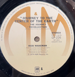 Виниловая пластинка Rick Wakeman ‎– Journey To The Centre Of The Earth LP