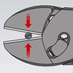 TwinForce® черненые 180 мм Knipex 73 72 180 BK