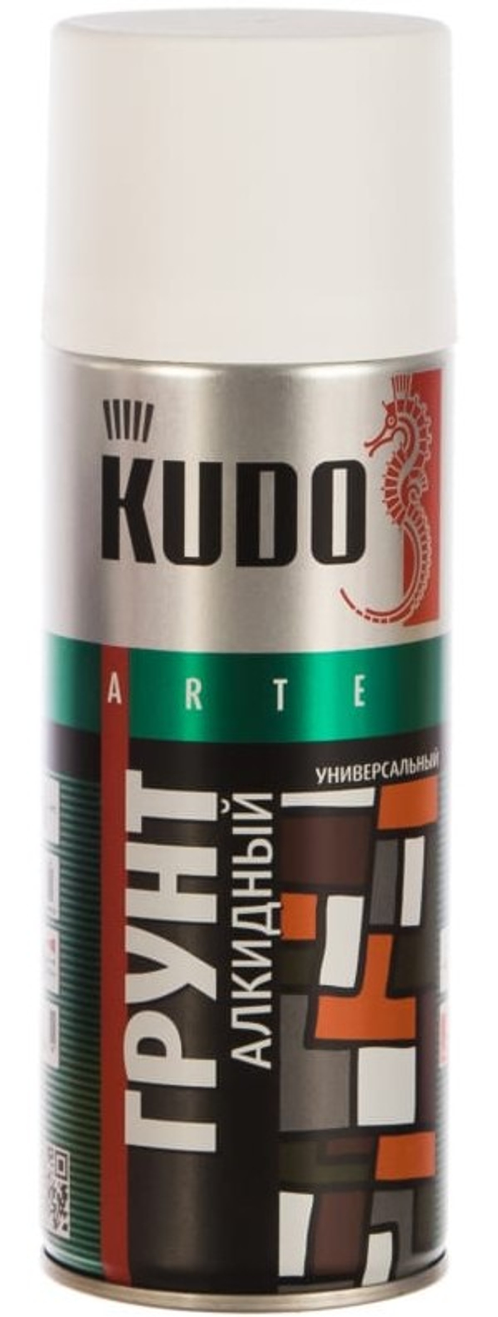 (KUDO) ГРУНТ аэрозоль Белый УНИВЕРСАЛЬНЫЙ 2004