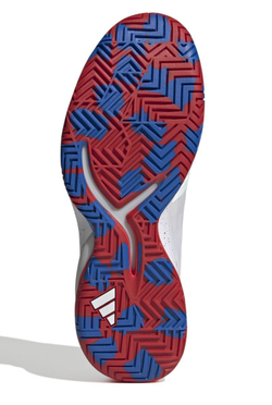 Мужские кроссовки теннисные Adidas Adizero Cybersonic M - cloud white/silver metallic/bright red