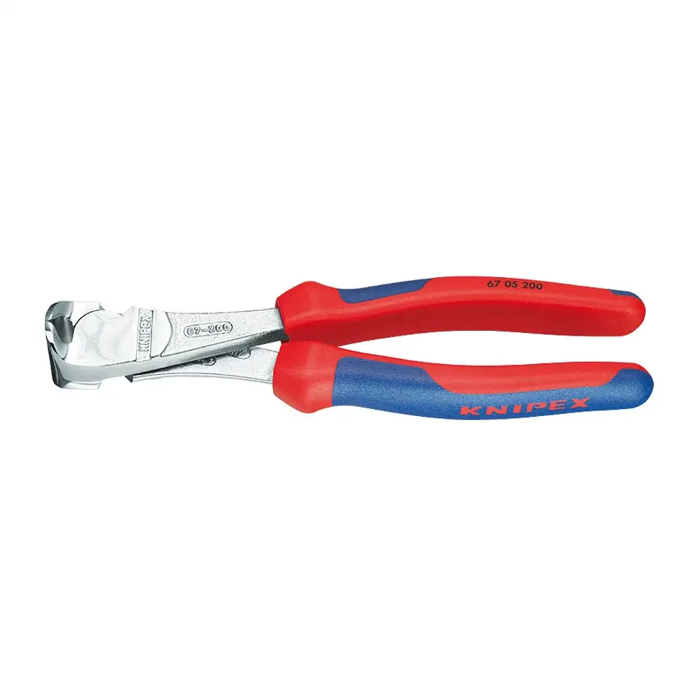 Кусачки торцевые особой мощности хромированные 160 мм Knipex 67 05 160
