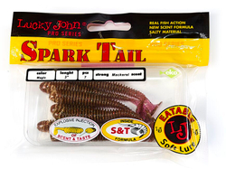 Виброхвосты съедобные LJ Pro Series Spark Tail 3,0in (7,6 см), цв. S14, 7 шт.