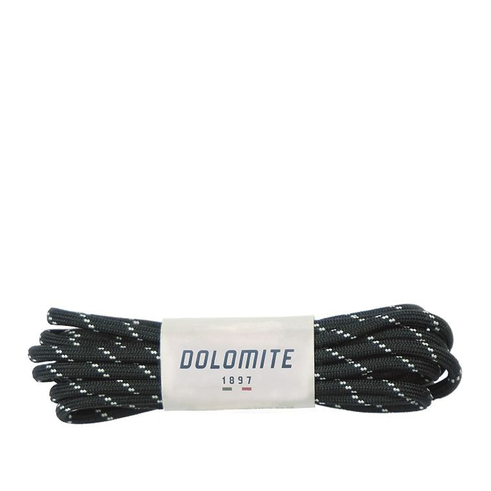 Шнурки Dolomite Laces Hiking Low PAK-12 Black/Aluminium Grey