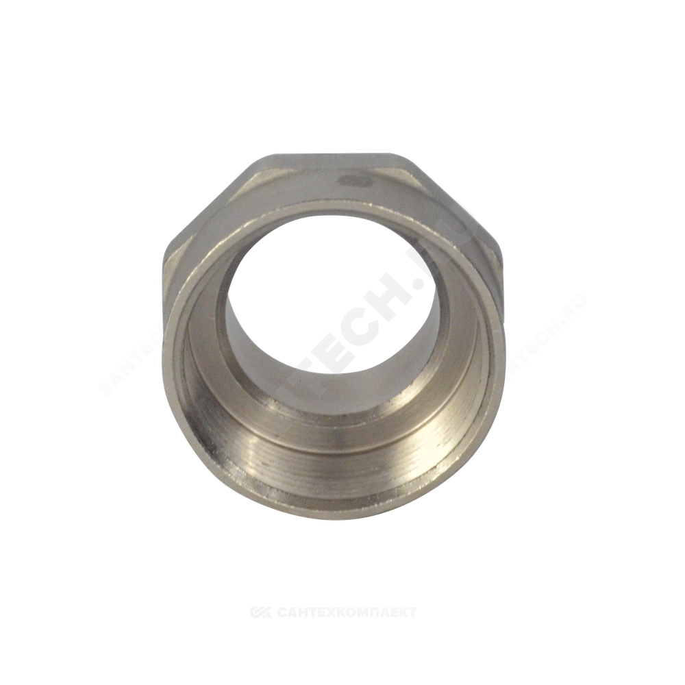 Переход латунь никель Ду 50х32 (1 1/4"х2") ВР/НР SantechSystems