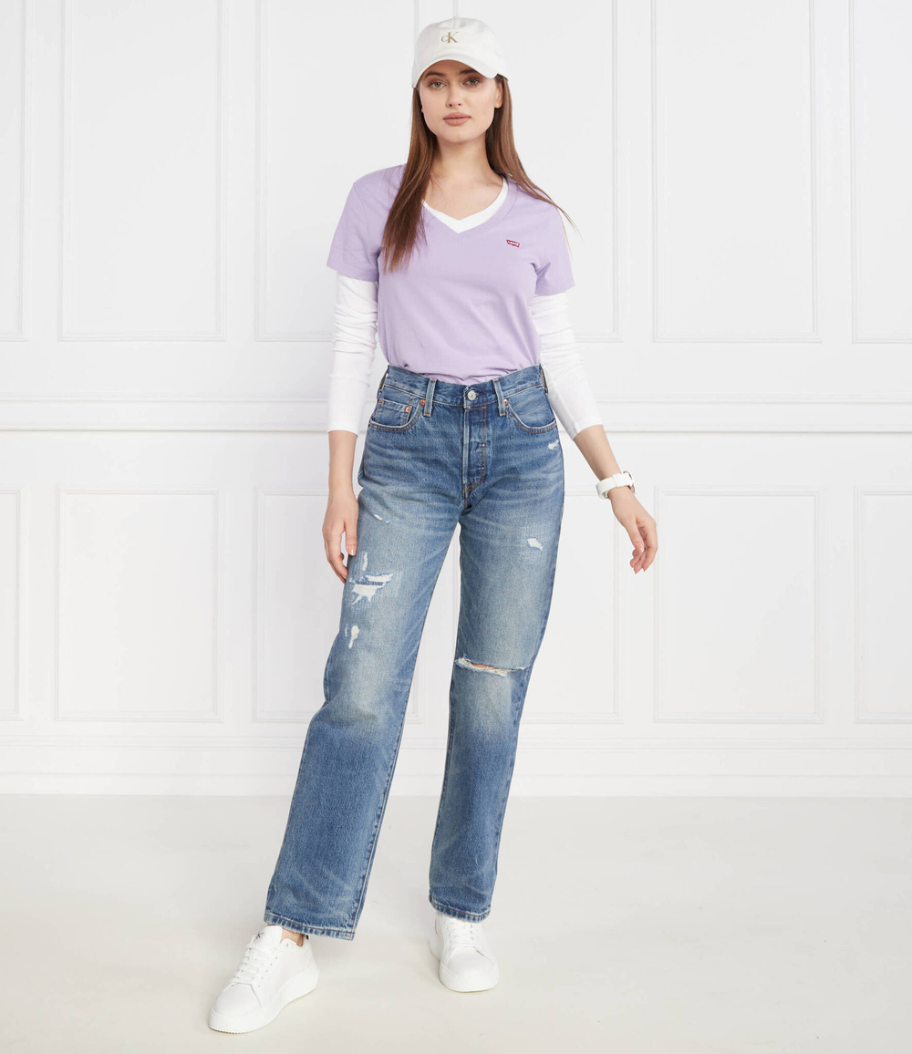 Футболка Levi's - фиолетовый(85341-0056)