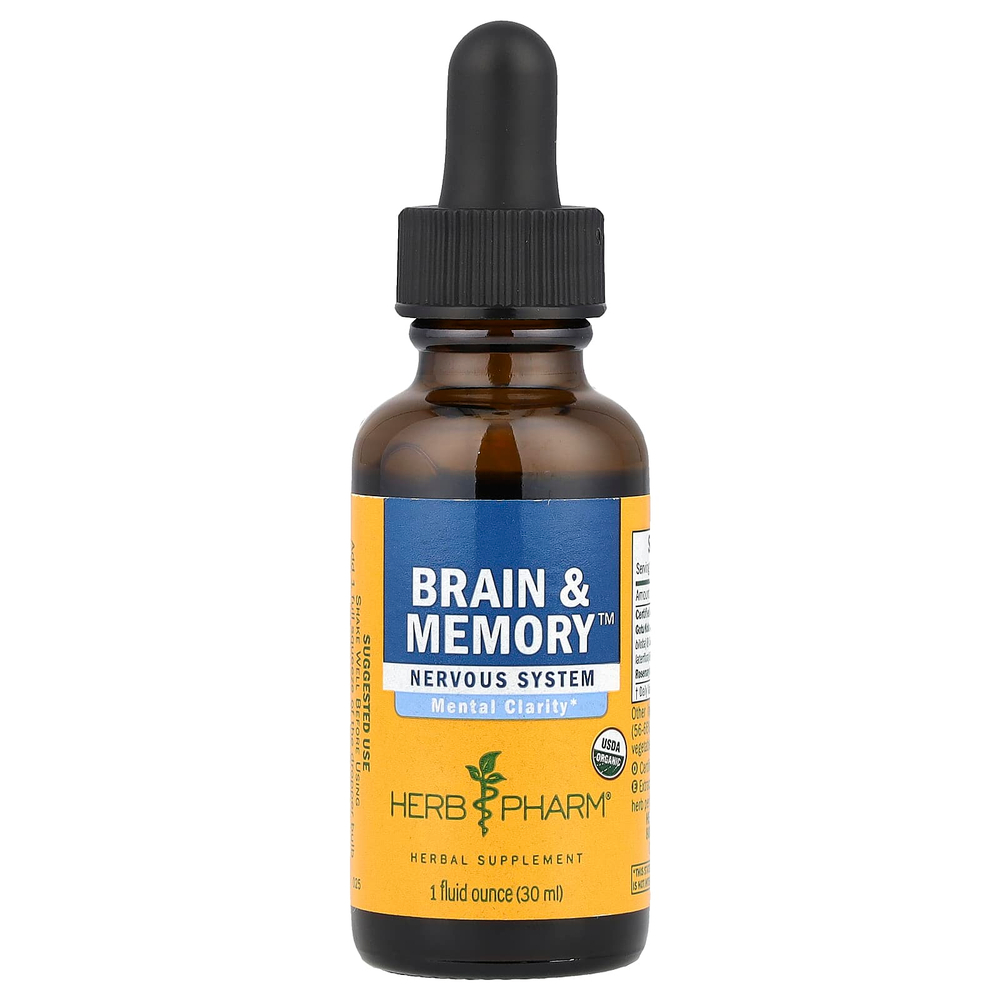 Herb Pharm, Brain & Memory ™, 30 мл (1 жидк. Унция)