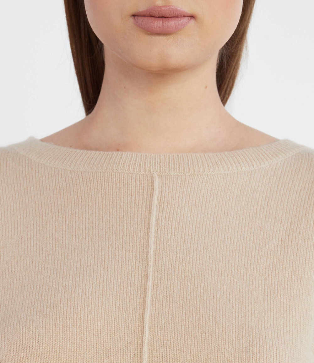 Кашемировый свитер ALCE Weekend MaxMara - бежевый(536601396)