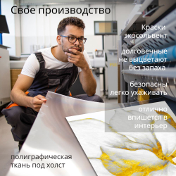 "Нежные фудзи" 3 шт., 150х70 см. Крепление в подарок.