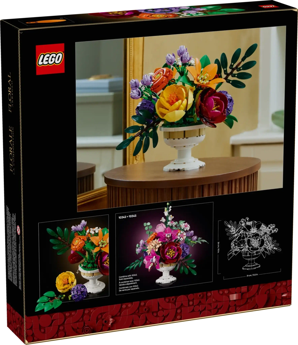 Конструктор LEGO Botanical Collection 10345 Цветочная композиция