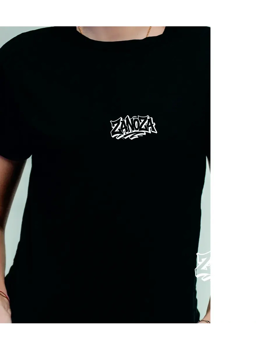 Футболка черная Zanoza black