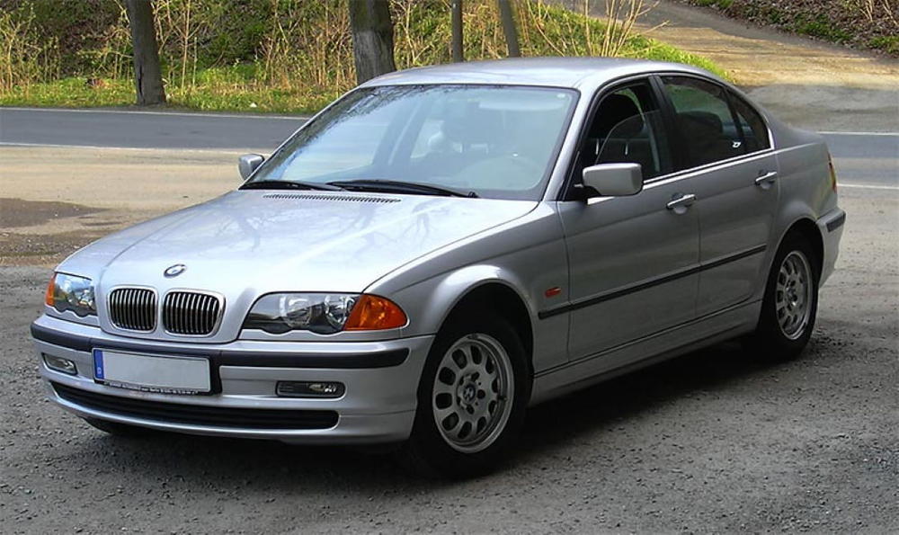 Порог правый BMW 3 E46 (Potrykus)