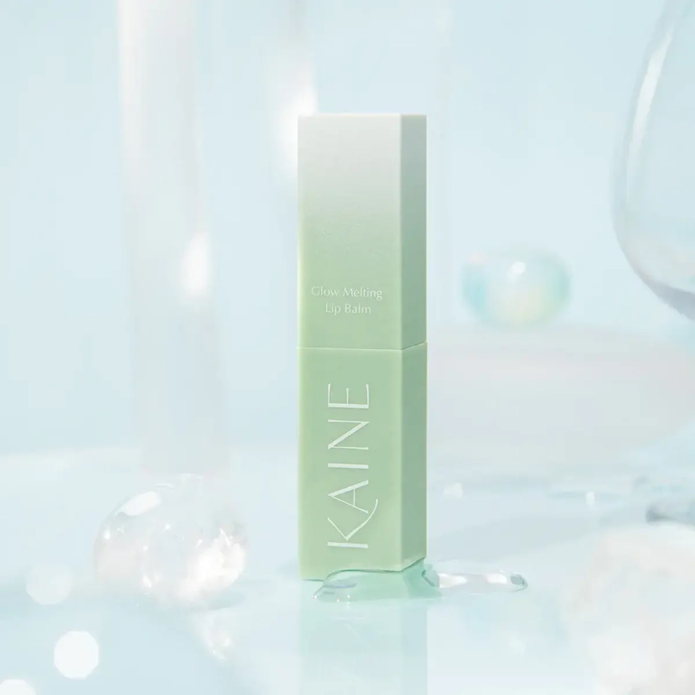 KAINE Увлажняющий бальзам-блеск для губ с церамидами-Glow Melting Lip Balm Warm Apricot 3,4г