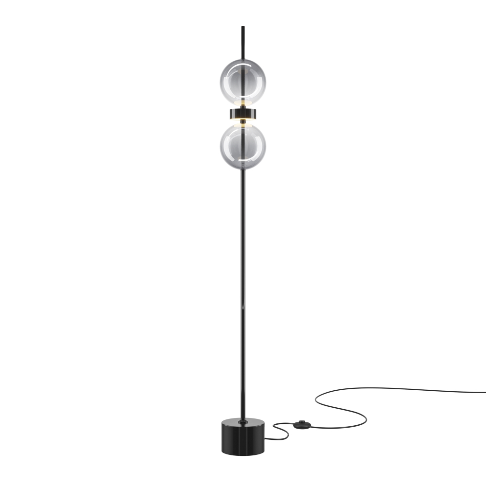 Торшер светодиодный Maytoni Double Moon MOD478FL-L15B3K