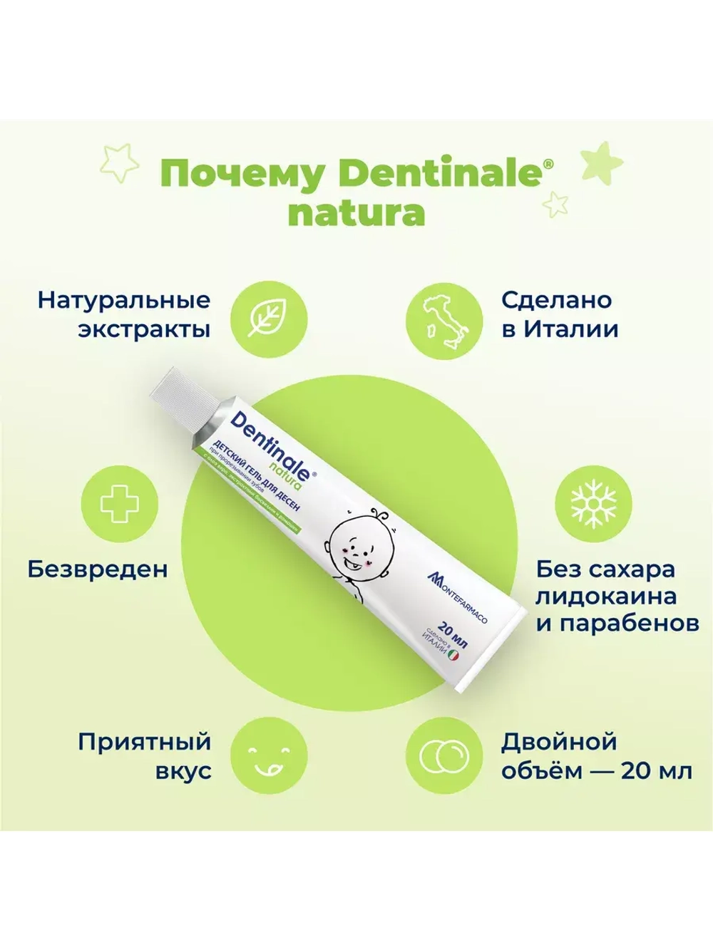 Детский гель для десен