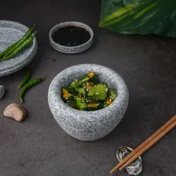 Соусник 170 мл d 11,8 см h7,7 см круглый фарфор Stone Untouched Taiga P.L. Proff Cuisine [1]