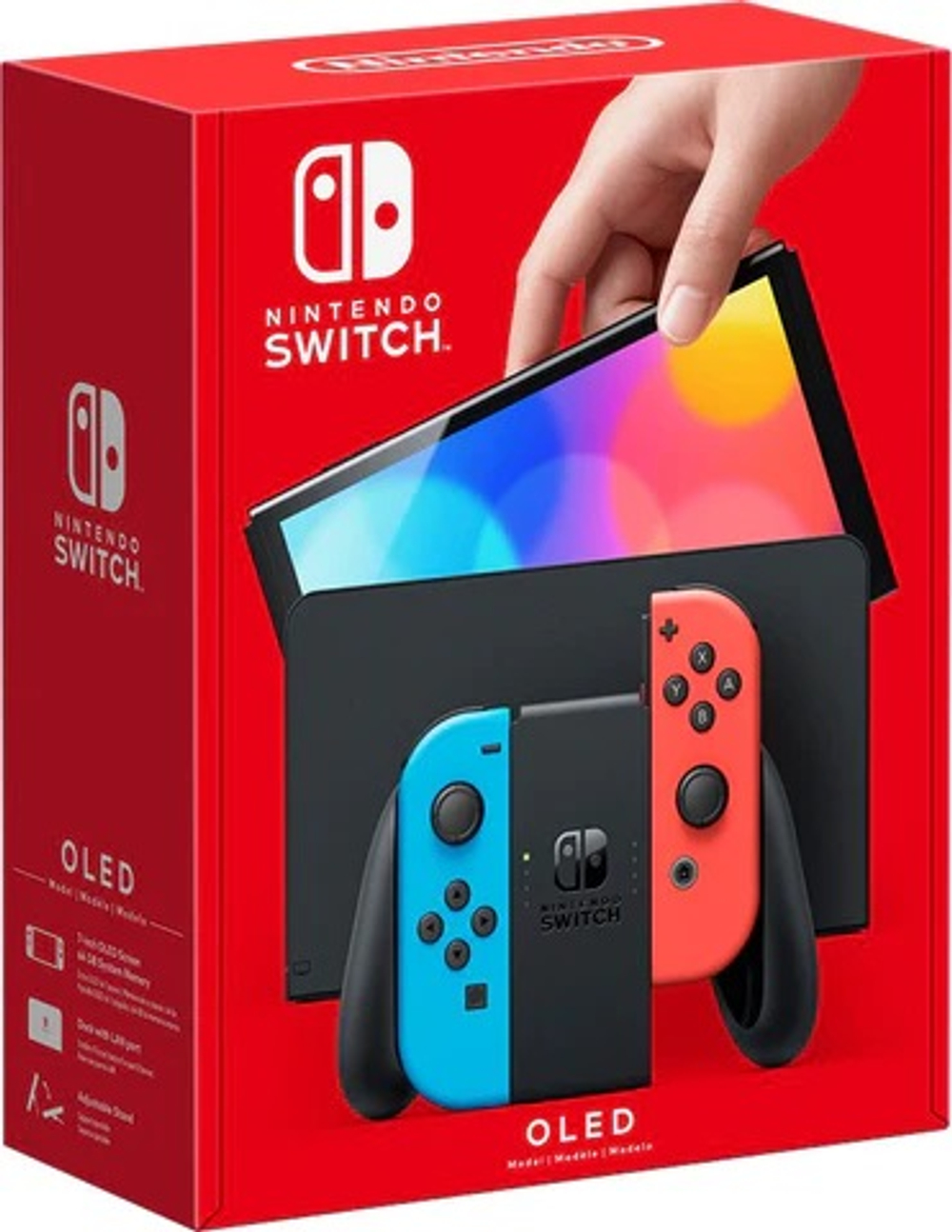 Nintendo Switch Oled Red and Blue NEW