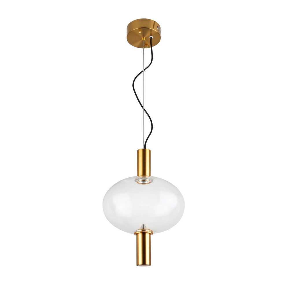 Светильник светодиодный, бронза, прозрачный, ALLENORE, LED, 7