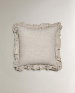 наволочка декоративная из льна Zara Home, фото 4