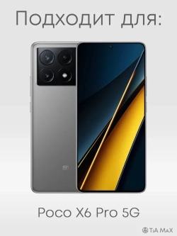 Чехол Xiaomi Poco X6 Pro с принтом