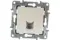 Розетка RJ11 Legrand Etika слоновая кость 25694